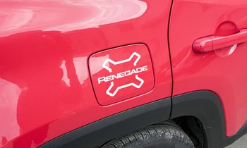 Виниловая наклейка на топливный бак автомобиля для JEEP Renegade SPORT LATITUDE UPLAND TRAIlLHAWK JEEPSTER ISLANDER