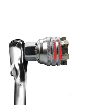 Втулка гаечного ключа Регулируемый торцевой ключ Ручной Электрический Универсальный гаечный ключ Адаптер Инструмент для ремонта гнезд