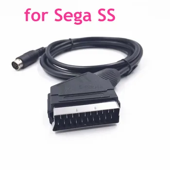 Высокое качество для кабеля Sega Saturn SS RGB, кабеля RGB SCART, шнура TV Lead для консолей NTSC.