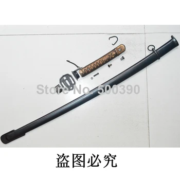 Высококачественная Фурнитура Латунная Ручка Tsuba Habaki Steel Fuchi Seppa Saya Стопорные Винты Для Японского Военного Меча Samurai Katana