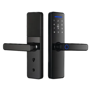 Горячая Распродажа S811 Цифровое Приложение Bluetooth Пароль Дистанционного Управления Биометрическая Карта Отпечатков Пальцев Ключ Смарт-Дверные Замки