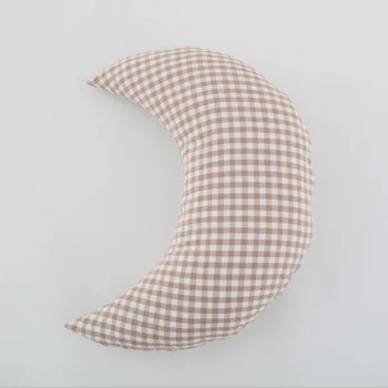Детская подушка для сна с защитой от перекатывания Мягкая подушка для поддержки шеи Положение малыша Сзади 