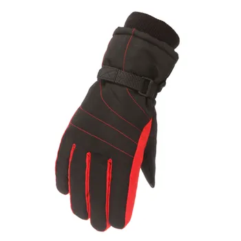 Детские Зимние теплые перчатки, 1 пара, новые модные лыжные ветрозащитные водонепроницаемые варежки для мальчиков и девочек, согревающие пальцы