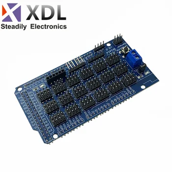 Для Arduino MEGA Sensor Shield V1.0 V2.0 Выделенная Плата расширения MEGA 2560 Sup IIC Bluetooth SD Запчасти для робота DIY