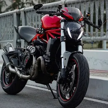 Для Ducati Monster 950 Monster 821 2020 2021 2022 2023 зеркало заднего вида на руле мотоцикла с ЧПУ mirro на руле
