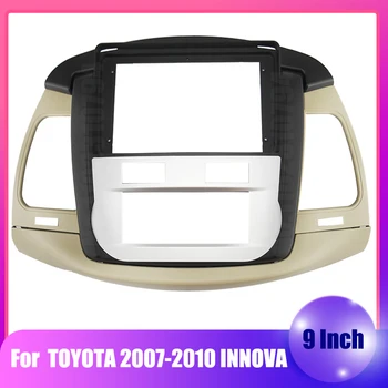 Для Toyota Innova 9-дюймовая автомобильная радиоприемная панель Мультимедийный плеер 2 Din Стерео отделка приборной панели Комплект Панель Магнитофон Детали интерьера
