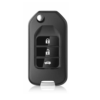 Для Xhorse XNHO00EN Универсальный беспроводной дистанционный брелок с 3 кнопками для Honda Type для ключа VVDI
