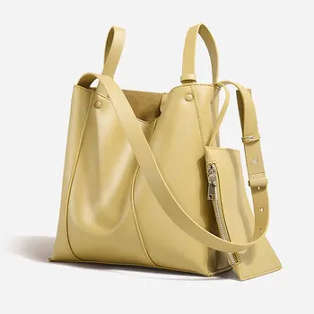 Женская сумка MS Novel Design из натуральной кожи, уникальные женские офисные сумки для поездок на работу, сумка через плечо, новинка 2023 года