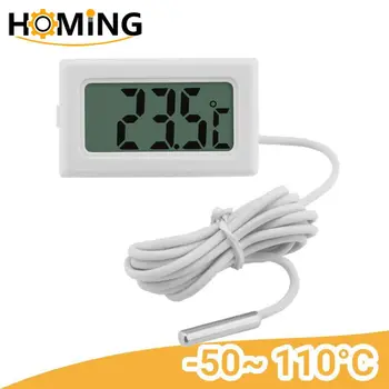 ЖК-цифровой термометр, электронный прецизионный датчик, инструмент для измерения температуры, измеритель влажности в помещении, измерительный прибор с кабелем
