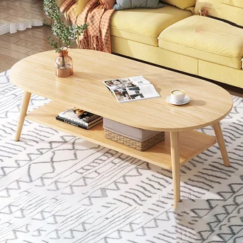 Журнальные столики в скандинавском стиле, мебель для гостиной, Маленькая квартира, домашний продвинутый журнальный столик, современный минималистичный Креативный модный столик