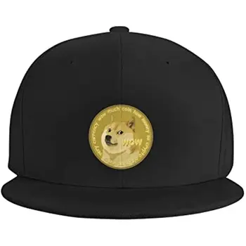 Забавная бейсболка Shiba Doge Trucker Hat в стиле хип-хоп, классическая плоская бейсболка в клетку, черные повседневные кепки для взрослых унисекс Four Seasons