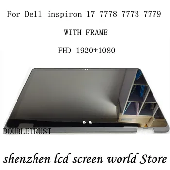 замена 17,3-дюймового ЖК-дисплея для ноутбука Dell Inspiron 17 7773 7778 7779 LCD ED Сенсорный Экран в сборе с Рамкой 1920*1080