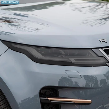 Защитная Пленка Для Автомобильных Фар С Дымчато-Черным Оттенком, Виниловая Прозрачная Наклейка TPU Для Range Rover Evoque L551 2020 2021 2022