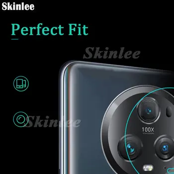 Защитная пленка для объектива камеры Skinlee для Honor Magic 5 Pro из закаленного стекла, 2 части Защитной пленки для камеры Honor Magic 5 Lite