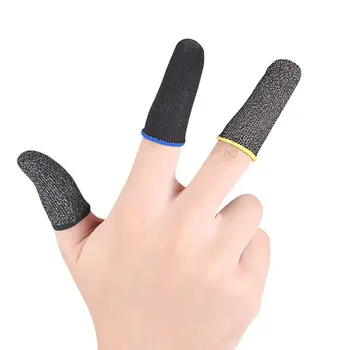 Игровые Пальчиковые кроватки Для мобильных игр С сенсорным экраном Ультратонкие Дышащие Нескользящие пальчиковые кроватки для защиты от пота и отпечатков пальцев