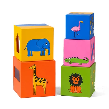 Игрушки для подбора предметов по номерам, яркие красочные бумажные игрушки для распознавания формы и цвета, стимулирующие творческие способности детей.