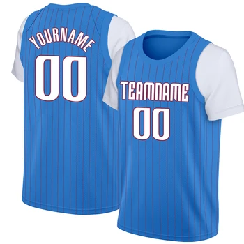 Изготовленная на заказ баскетбольная майка с коротким рукавом и названием команды, поддельная баскетбольная футболка для разминки из двух частей для мужчин/леди/детей