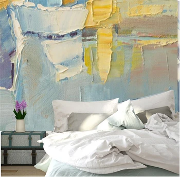 изготовленные на заказ скандинавские граффити художественные фрески масляной живописи обои для гостиной ТВ фон диван обои домашний декор настенное покрытие