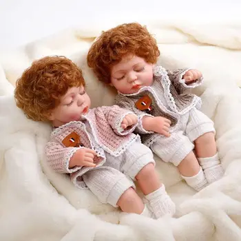 Имитационная кукла 30 см, возрожденная эмалевая кукла, купальный костюм, кукла, кукольная игрушка, размер новорожденного 3D, на коже видны вены, Коллекционная