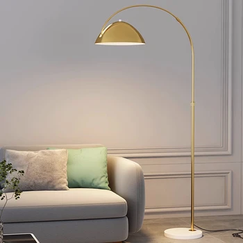Итальянский Дизайнерский Роскошный Мраморный торшер для прикроватной тумбочки на диване в гостиной, атмосферное освещение, светодиодный светильник, Бесплатная Доставка