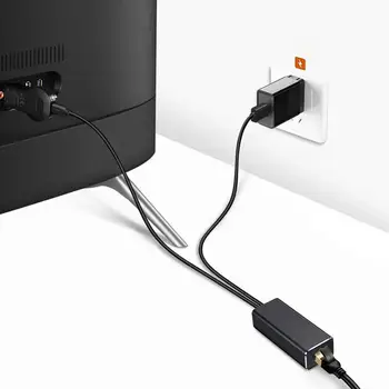 Кабель-адаптер Micro USB Ethernet 2 в 1 для Chromecast Fire TV Stick