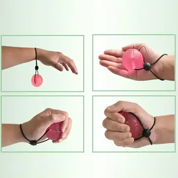 Компактный мяч для упражнений с захватом, противоскользящий Тренажер для пальцев, снимающий напряжение, тренажер для ручного захвата, усилитель захвата