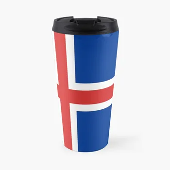 Кофейная кружка с флагом Исландии для путешествий, красивые кофейные чашки, чашка для эспрессо, чашка для чая