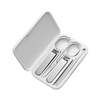 Кусачки для ногтей XiaoMi MIJIA из пяти частей, кусачки для ногтей, ушные щетки, косметические ножницы, пилочки для ногтей, магнитные коробки для хранения
