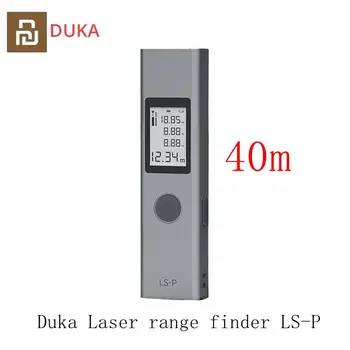 Лазерный дальномер Youpin Duka 40m LS-P LSP с портативной USB-вспышкой для зарядки Дальномер Высокоточный измерительный дальномер Mini