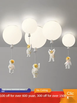 Лампа для Детской комнаты Ins Girl Heart Bedroom Light Креативная Лампа С Воздушным Шаром Для мальчиков и Девочек, Лампа Для комнаты в Скандинавском стиле, Люстра Для Спальни