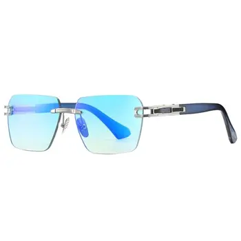 Летняя защита от ультрафиолета advanced sense, пара солнцезащитных очков для похудения с большим лицом, синие роскошные очки в стиле ретро