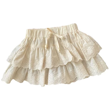 Летняя повседневная юбка для маленьких девочек от 0 до 6 лет, юбка-пачка для малышей, одежда для девочек