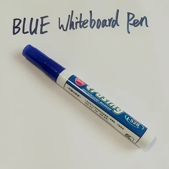 Магнитный маркер для белой доски синего цвета, 1 шт., стираемая ручка для белой доски, маркеры для рисования сухим стиранием для белой доски, классная доска