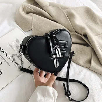 Маленькая дизайнерская сумка Dark Wind, женская новинка 2022 года, Европейская винтажная сумка для любви, сумка через плечо в стиле хип-хоп, цепочка, сумка через плечо