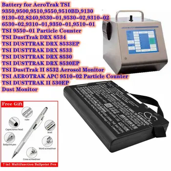 Медицинская батарея 10,8 В/6600 мАч/7800 мАч для AeroTrak TSI 8240,9130,9310,9350,9500,9510,9530,9550