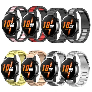 Металлический ремешок подходит для Huawei Watch -GT Runner Спортивные смарт-часы, ремешок для замены браслета, регулируемый для женщин и мужчин