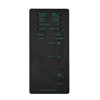Мини Портативный аппарат для создания звуковых эффектов Устройство для смены голоса Аудиокарта Звуковые карты Устройство для смены звука в онлайн-чате в прямом эфире