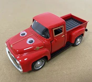 модели автомобилей-пикапов из сплава 1: 32 с героями мультфильмов, игрушки для перевозки автомобилей в оригинальной упаковке, подарки для детей, оптовая торговля