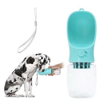 Модернизированная бутылка для воды для собак, герметичная Портативная Большая поилка для собак, для выгула собачки, щенка, кошки, Дорожная бутылка для воды для домашних животных