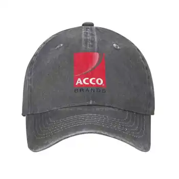 Модная качественная джинсовая кепка с логотипом ACCO, вязаная шапка, бейсболка