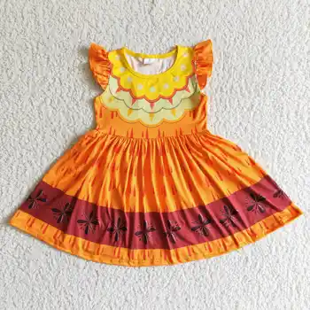 Модные Оптовые платья RTS Summer Baby Sassy Boutique, Милая Детская одежда для малышей