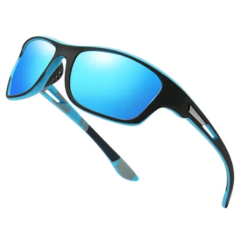 Модные солнцезащитные очки с поляризацией на открытом воздухе, Мужские И женские Очки в стиле красочной пленки, Пылезащитные Очки для вождения UV400, Очки для водителя