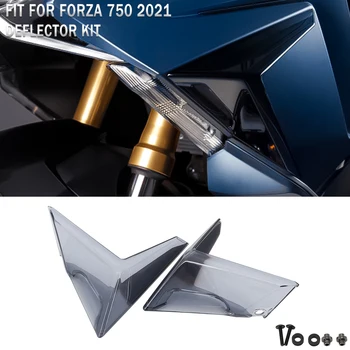 Мотоцикл Новая передняя подставка для ног FORZA 750 Защитная пластина для HONDA комплект воздушного дефлектора Левый/правый верхний дефлектор Нижний дефлектор