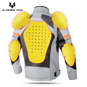 Мотоциклетная куртка Подкладка Защитные накладки Плечи Локоть Спина Броня Снаряжение для мотокросса Лыжи Катание на коньках Велосипед Велоспорт