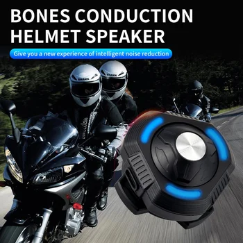 Мотоциклетный шлем с костной проводимостью Гарнитуры Стереодинамики Наушники Беспроводные Bluetooth Наушники для вождения на велосипеде Спортивные наушники
