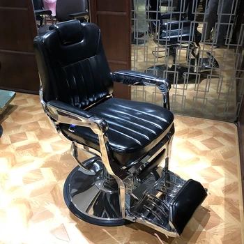 Мужское парикмахерское кресло с масляной головкой, парикмахерский салон, специальная подтяжка волос, высококачественное импортное кресло для ухода за шерстью и бритья