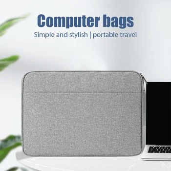 Мягкая сумка для ноутбука Xiaomi Hp Dell Lenovo Ноутбук для Macbook Air Pro Retina 11 12 13 14 15 15,6-дюймовый чехол для ноутбука