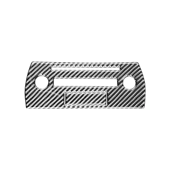 Накладка на CD-Панель Центрального Управления, Наклейка на Наклейку, Аксессуары Для Интерьера из Углеродного Волокна для Lexus NX 200 300H 2014-2019