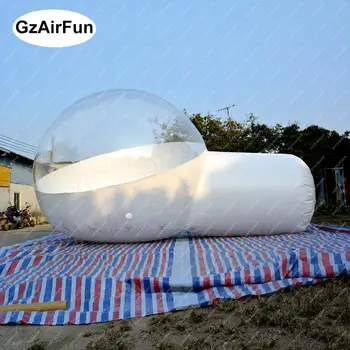 Наружная прозрачная палатка с пузырьковым куполом, рекламирующая Иглу, Прозрачная надувная палатка