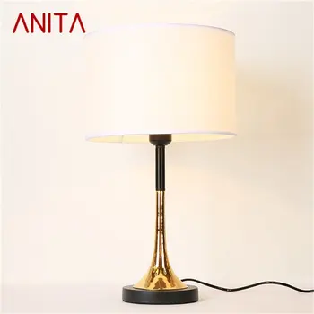 Настольные лампы ANITA Современный роскошный дизайн, светодиодный настольный светильник, декоративный для дома